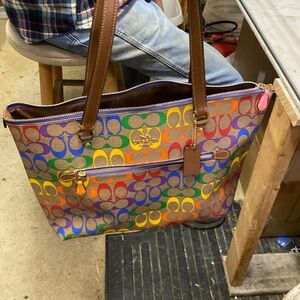 Coach Pride tote